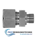Rohrverschraubung (Schneidringsystem) Typ GE Kegel 24° Stahl ZnNi-Beschichtung